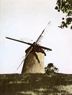 Bembridge: Bembridge, Isle of Wight, Hampshire - The Last Windmill