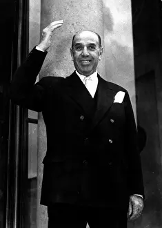 Ammar: Ben Ammar of Tunisia at Elysee Palace, Paris