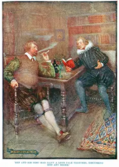 Jessica Talmage Collection: Ben Jonson and William Drummond