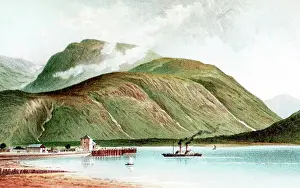 Nevis: Ben Nevis from Corpach, Scotland
