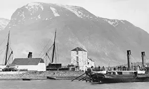 Nevis: Ben Nevis from Corpach Victorian period