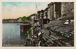 Ganga: Benares, India - Riverside Ghat