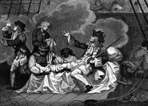 1702: BENBOW'S LEG SHATTERED