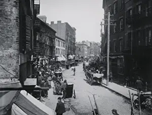 Storefronts: THE BEND, by Jacob Riis, c. 1888-90. The infamous