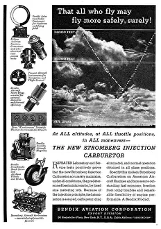 Stromberg: Bendix Aviation Corp: Stromberg Injection Carburetter