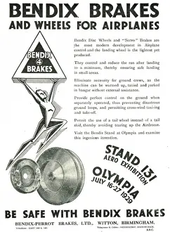Servo: Bendix Disc Wheels & Servo Brakes For Aircraft