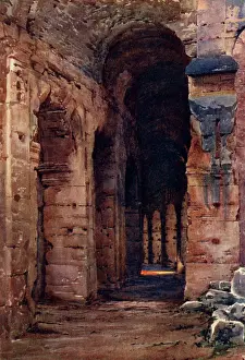 Coliseum: Beneath the Coliseum, Rome, Italy