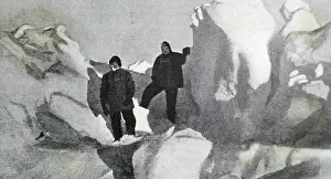 Violent: Beneath the ice on which the crew of the abandoned