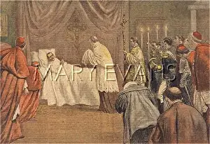 Monsignor: BENEDICTUS XV/DEATHBED