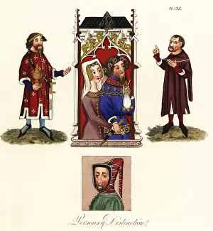 14th Century: Benefactors and illuminator of the Abbey of St Albans