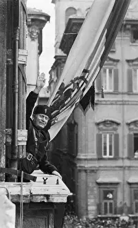 Salutes: Benito Mussolini