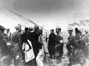 Sasso: Benito Mussolini after the liberation by German paratroopers