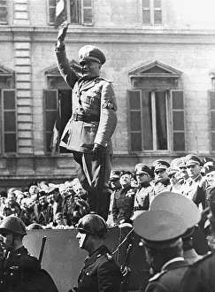 Padua: Benito Mussolini in Padua, 1938