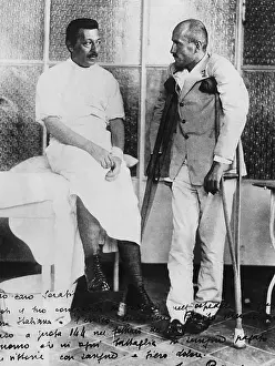 Ambrogio: Benito Mussolini (right), Prime Minister ?