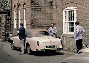 Convertible: Benjamin Britten with his Alvis Graber
