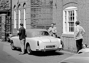 Convertible: Benjamin Britten with his Alvis Graber
