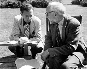 Brittens: Benjamin Britten, composer, and Ernest Ansermet, conductor