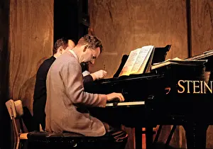 Steinway: Benjamin Britten working on his score