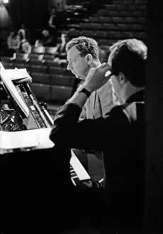 Steinway: Benjamin Britten working on his score