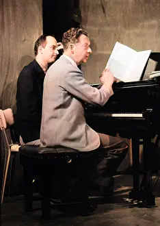 Steinway: Benjamin Britten working on his score