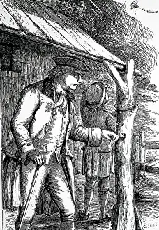 Thunderstorms: Benjamin FRANKLIN (1706-90), perfecting his experiment