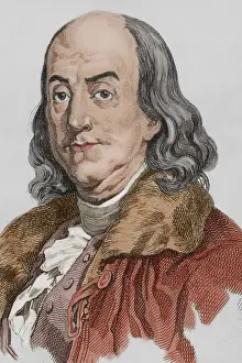 1776: Benjamin Franklin - American scientist, inventor, politician