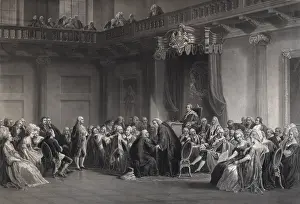 Benjamin Franklin before the Lords Council