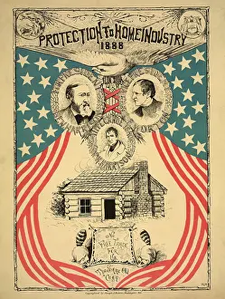 Burrows: Benjamin Harrison, Levi P. Morton, election, 1888