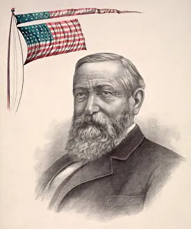 Handbill: Benjamin Harrison, Republican candidate ?