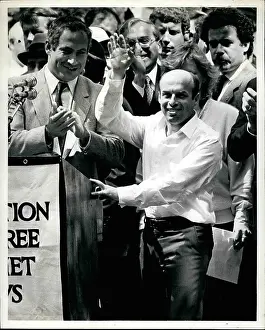 Jewry: Benjamin Netanyahu and Anatoly Sharansky, New York, USA