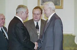 Eltsin: Benjamin Netanyahu visiting Russia