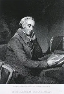 Bloodletting: Benjamin Rush (1745-1813), eminent American ?