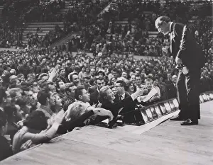 Sanctioned: Benny Goodman talks with Soviet fans from ?