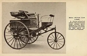 Spoked: Benz Motor Car of 1888