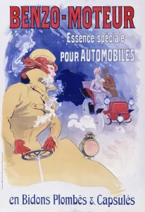 Moteur: Benzo-Moteur advertising poster