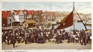 Fishmarket: Bergen, Norway - The Fishmarket