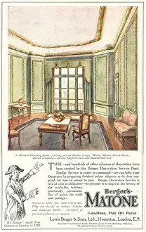 Homerton: Berger's Matone Advertisement
