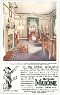 Homerton: Berger's Matone Advertisement