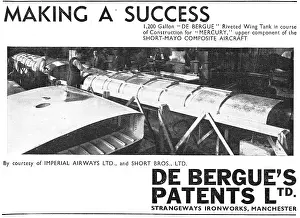 Bergues: De Bergue's Patents Riveting Process 1938