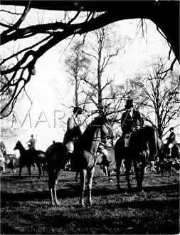 Easington: BERKELEY FOXHOUNDS MEET