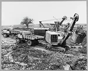 Excavators: Berkeley Power Station, Berkeley, Ham and Stone, Stroud