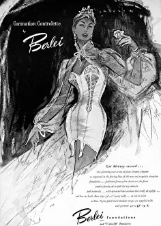 Corsetry: Berlei advertisement, 1953