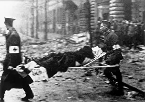 Stretcher: BERLIN 1919/WOUNDED