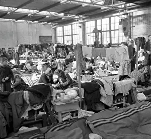 Neukölln: Berlin - camp for GDR refugees 1953