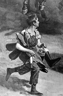 Apprentice: A Berlin cobbler's apprentice, 1824