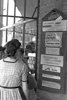 Alimentation: Berlin - food supply 1949