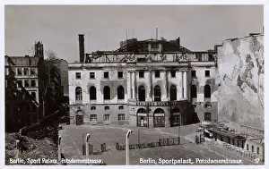 Jun18: Berlin, Germany - after WW2 - Sport Palace, Potsdamerstrasse
