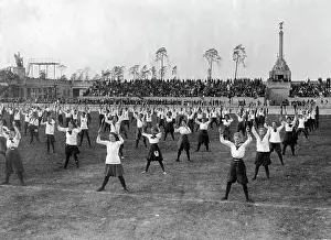 Gymnasts: Berlin gymnasts, 1917