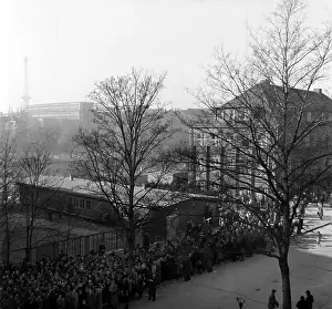 Influx: Berlin - influx of refugees 1952