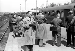 Zoologischer: Berlin - interzonal train 1949
